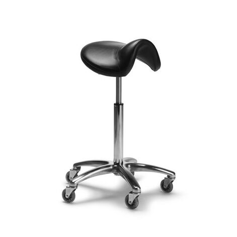 Bravehead Salon Stool, Saddle